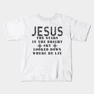 where he lay Kids T-Shirt